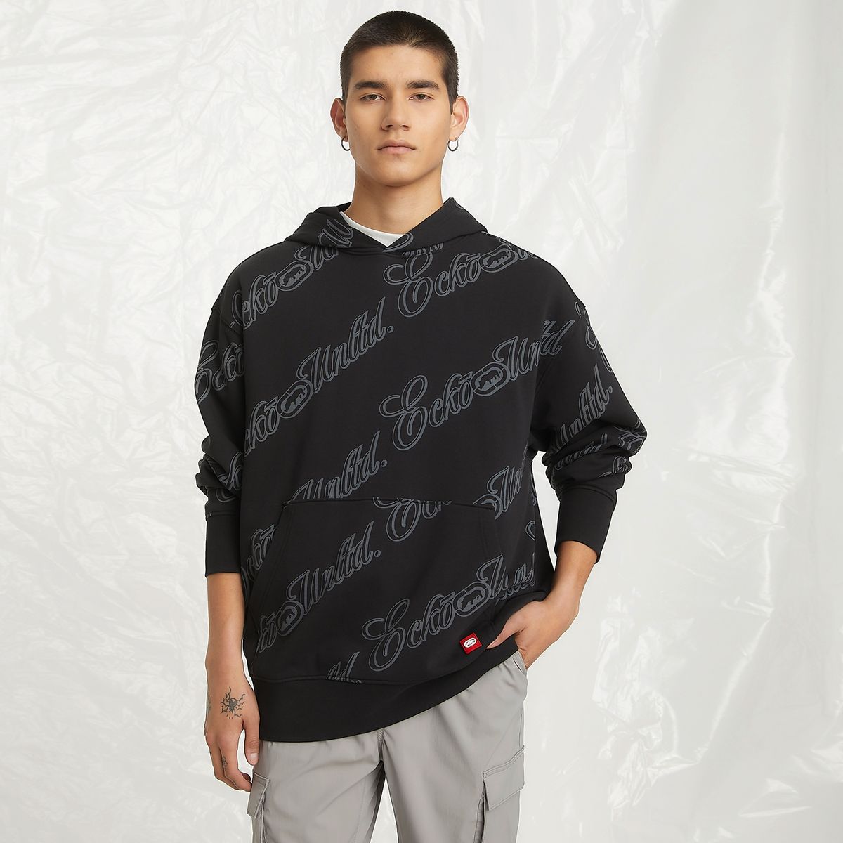 ECKO - Polerón Casual Hombre Ecko