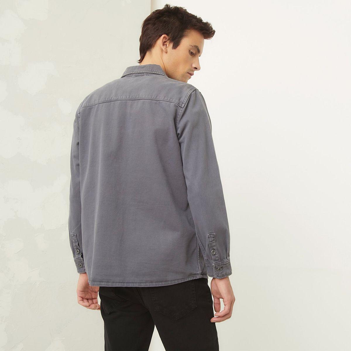 AMERICANINO - Sobre Camisa Denim Regular Fit Hombre Americanino