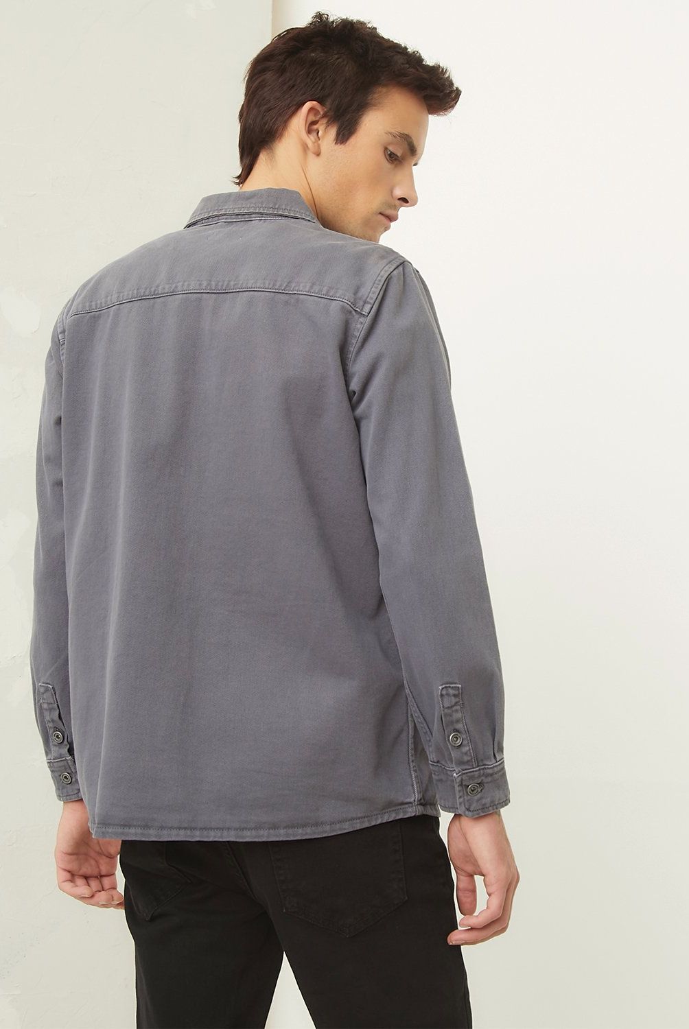 AMERICANINO - Sobre Camisa Denim Regular Fit Hombre Americanino