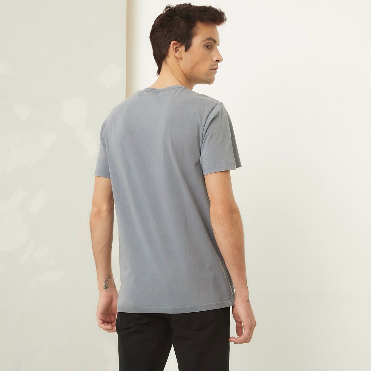 AMERICANINO - Polera Manga Corta Regular Fit Hombre Americanino