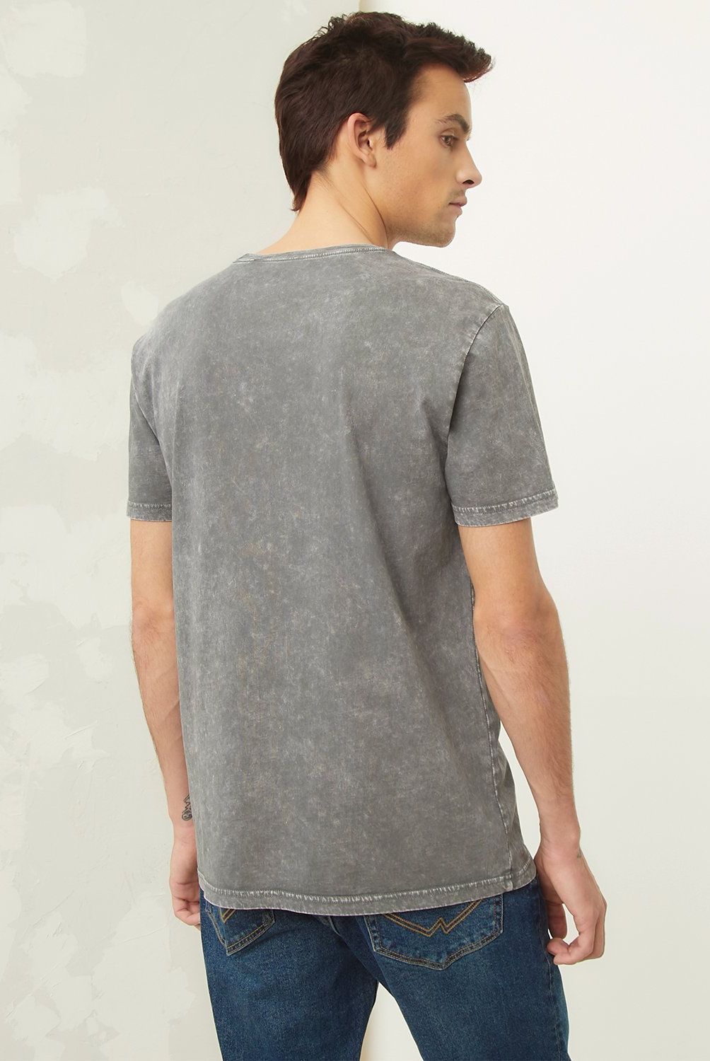 AMERICANINO - Polera Manga Corta Regular Fit Hombre Americanino