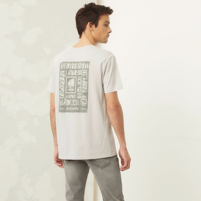 AMERICANINO - Polera Manga Corta Regular Fit Hombre Americanino