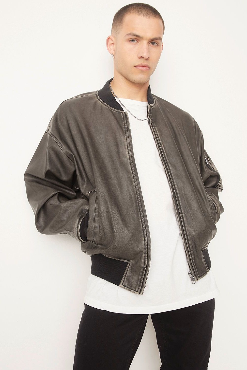 AMERICANINO - Chaqueta Bomber Hombre Americanino