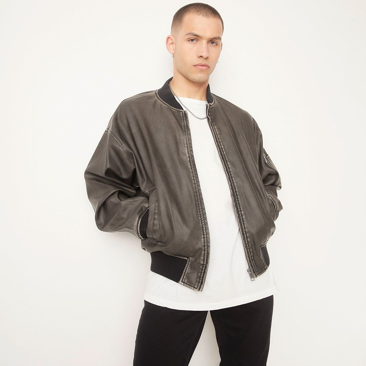 AMERICANINO - Chaqueta Bomber Hombre Americanino