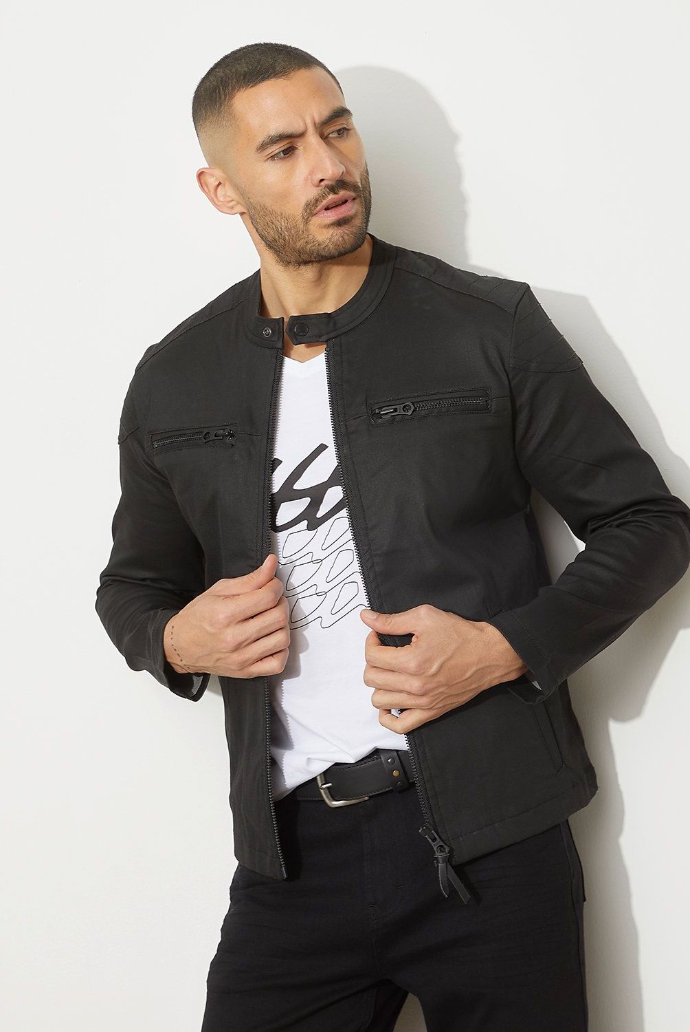 MOSSIMO - Chaqueta Denim Casual Hombre Mossimo