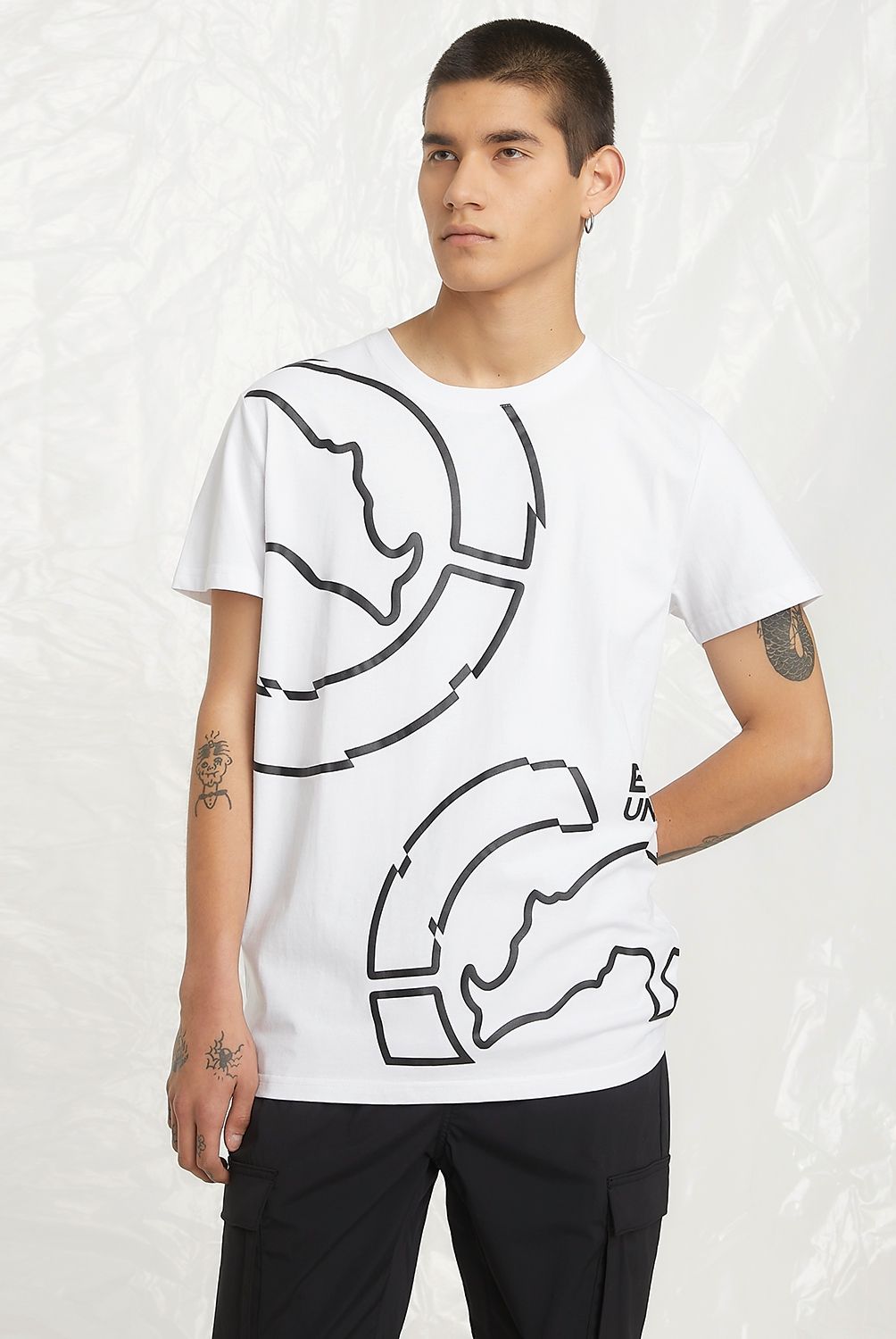 ECKO - Polera Manga Corta Casual Hombre Ecko