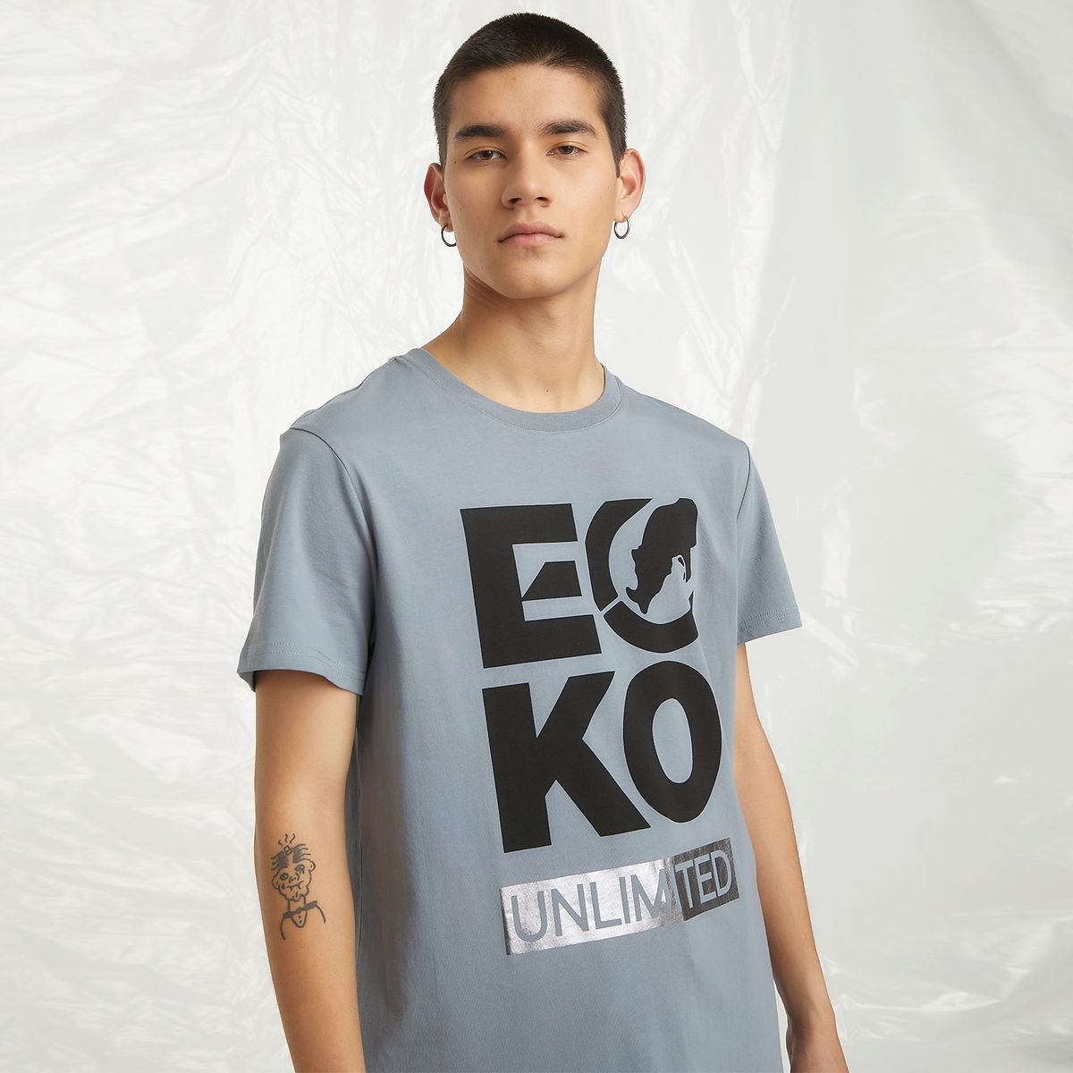 ECKO - Polera Manga Corta Casual Hombre Ecko