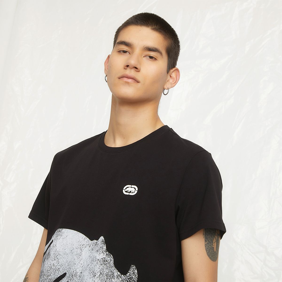 ECKO - Polera Manga Corta Casual Hombre Ecko