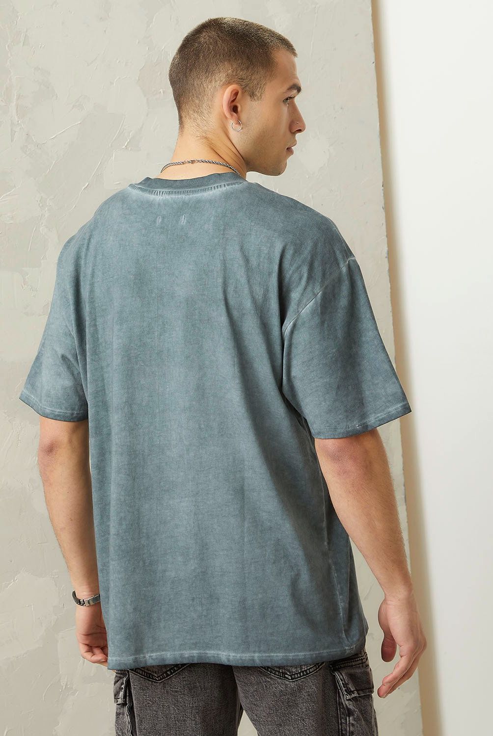 AMERICANINO - Polera Manga Corta Casual Oversize Hombre Americanino