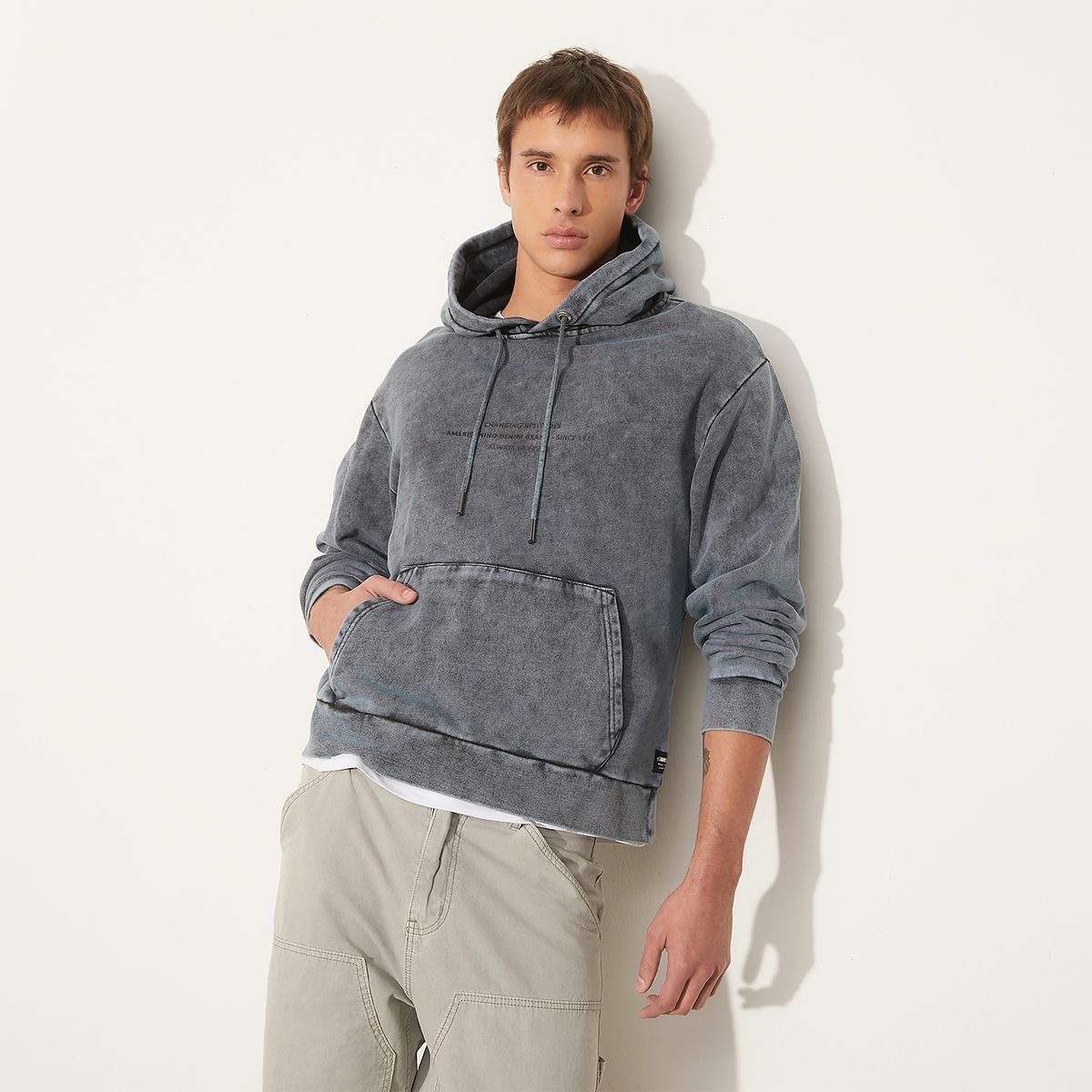 AMERICANINO - Polerón Relax Hombre Americanino