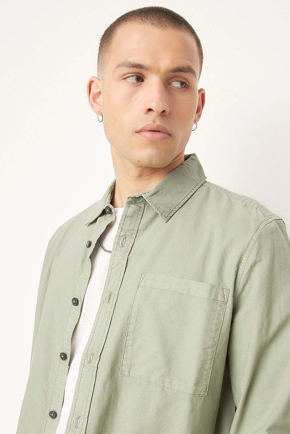 AMERICANINO - Camisa Slim Fit Algodón Hombre Americanino