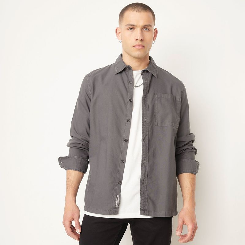 AMERICANINO - Camisa Slim Fit Algodón Hombre Americanino