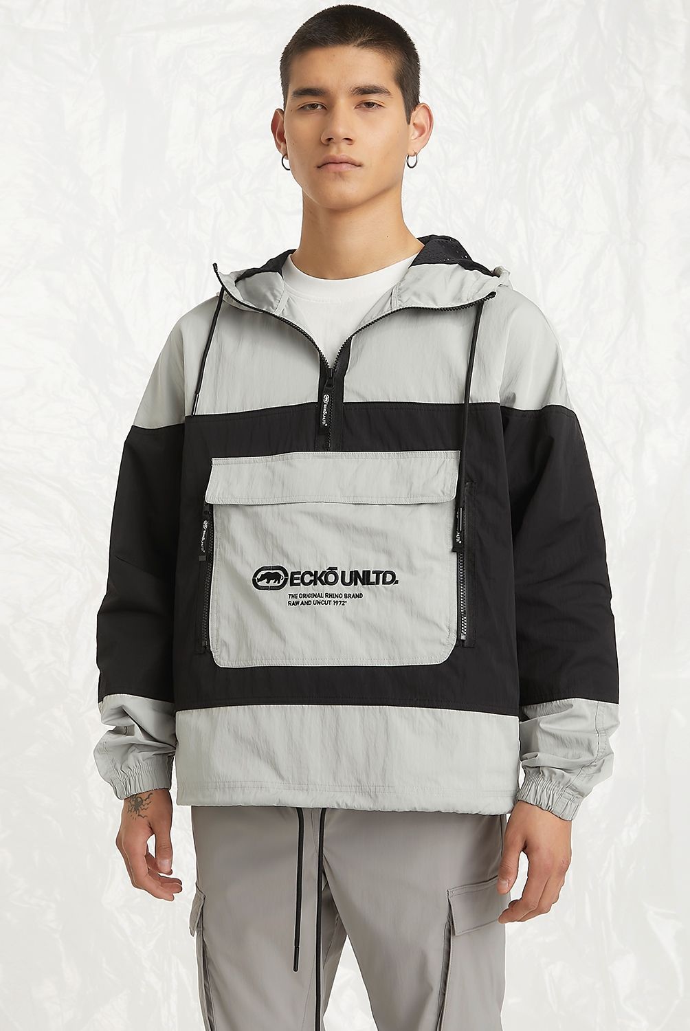 ECKO - Cortaviento Casual Hombre Ecko