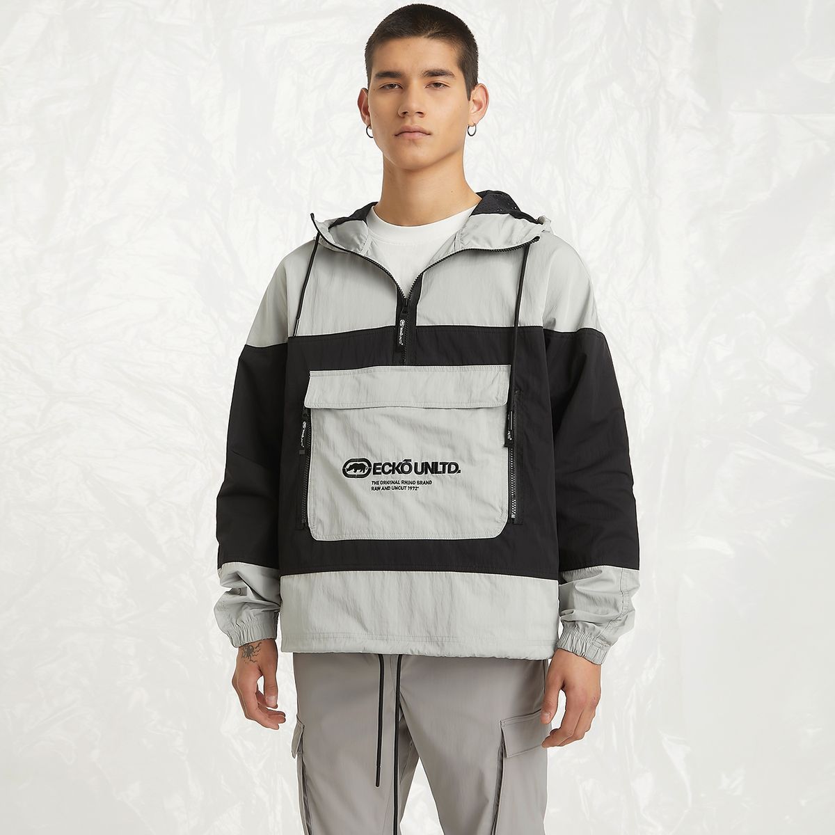 ECKO - Cortaviento Casual Hombre Ecko