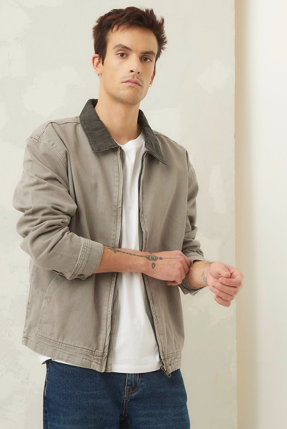 AMERICANINO - Chaqueta Denim Regular Fit Hombre Americanino