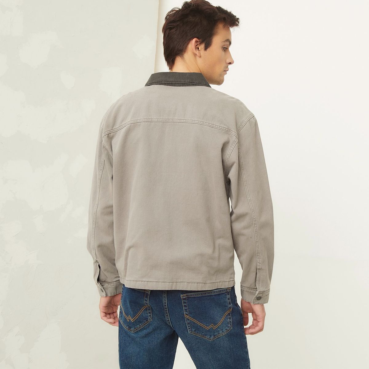 AMERICANINO - Chaqueta Denim Regular Fit Hombre Americanino