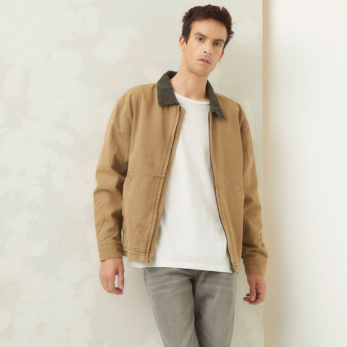 AMERICANINO - Chaqueta Denim Regular Fit Hombre Americanino