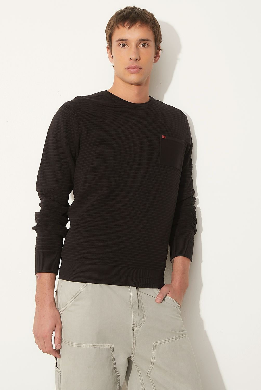 AMERICANINO - Sweater Casual Regular Hombre Americanino