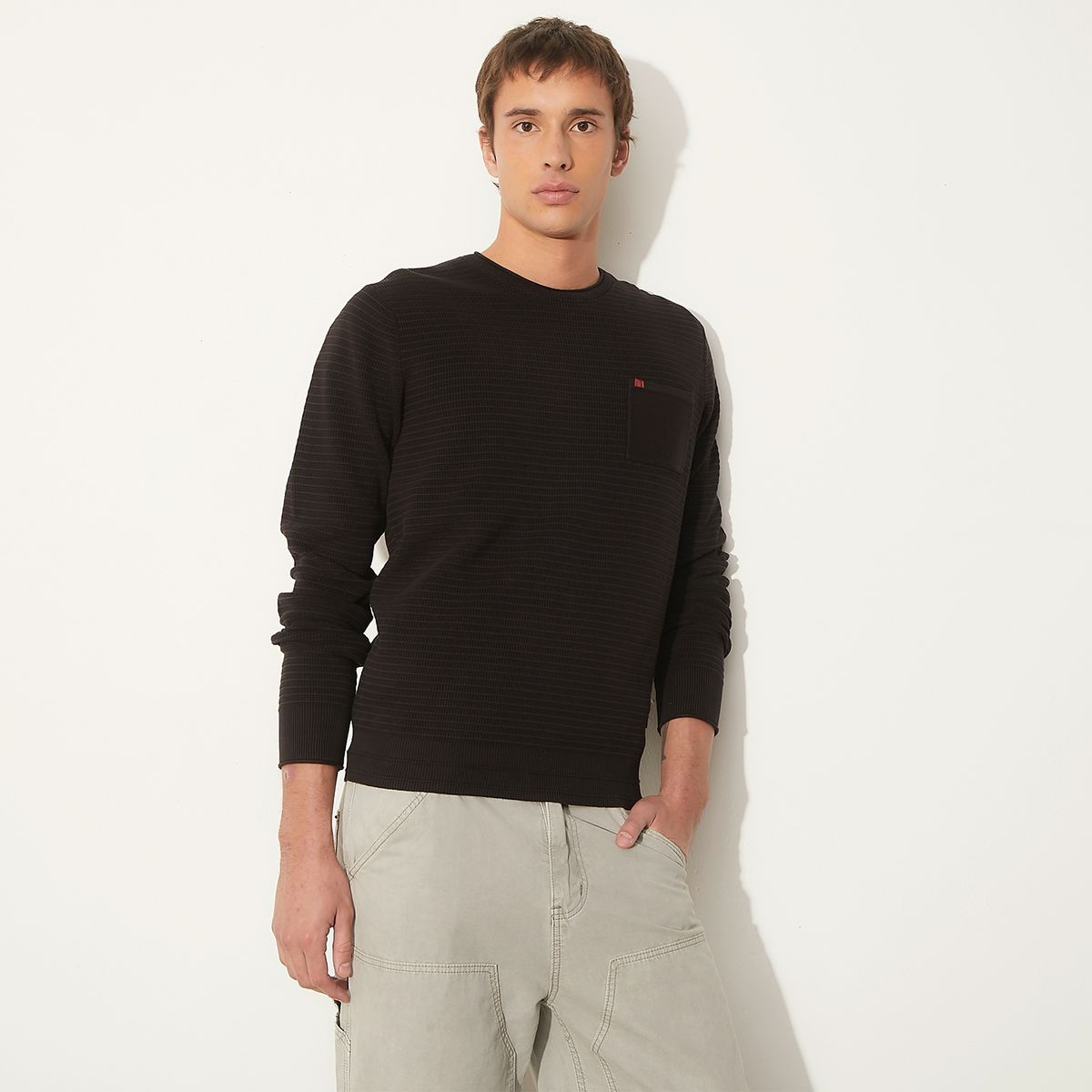 AMERICANINO - Sweater Casual Regular Hombre Americanino