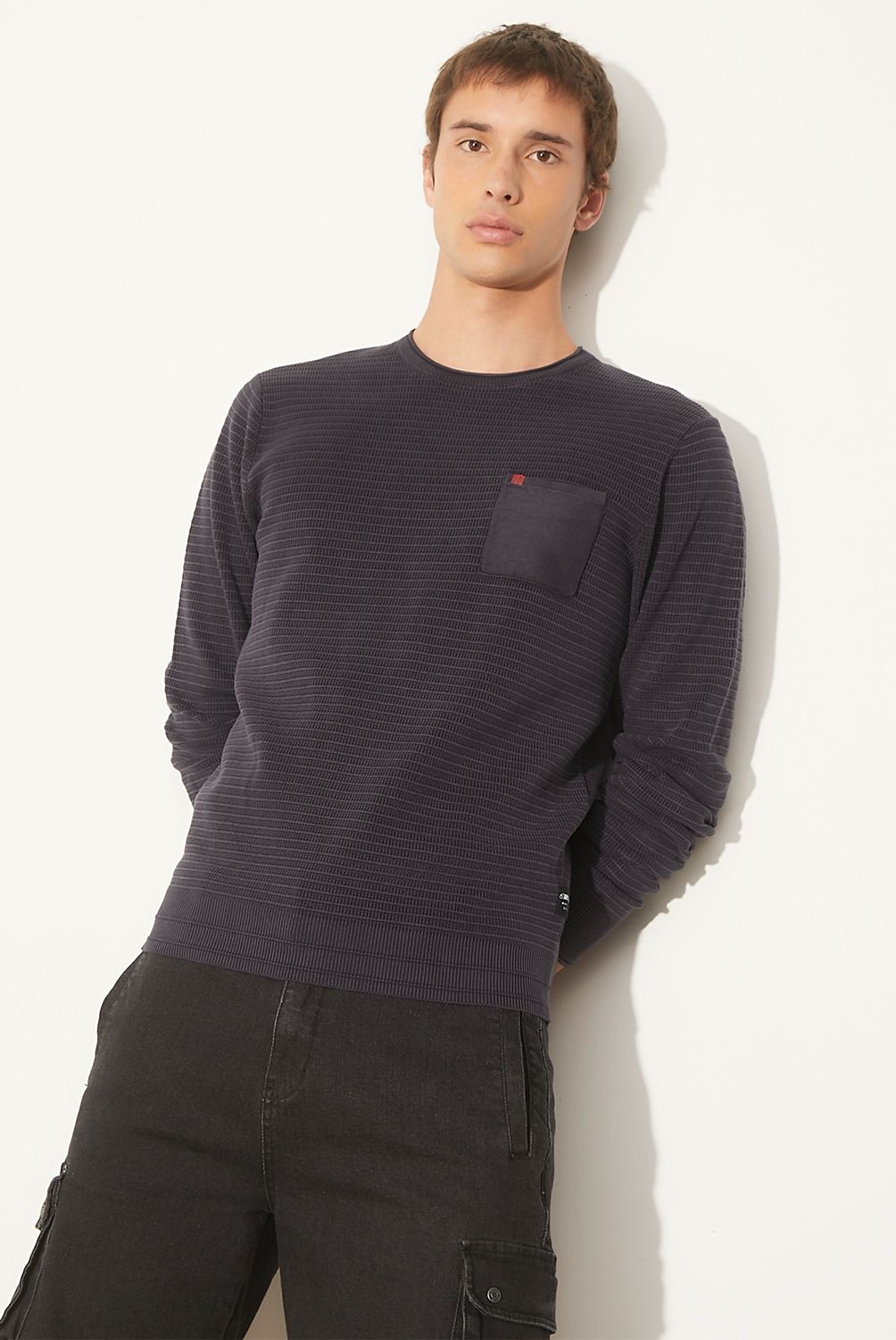 AMERICANINO - Sweater Casual Regular Hombre Americanino
