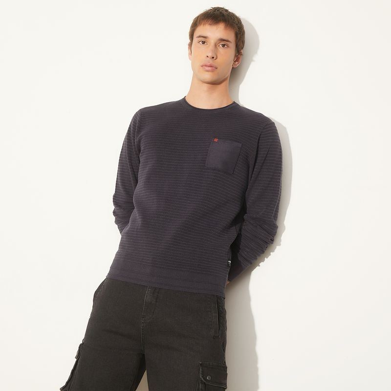 AMERICANINO - Sweater Casual Regular Hombre Americanino
