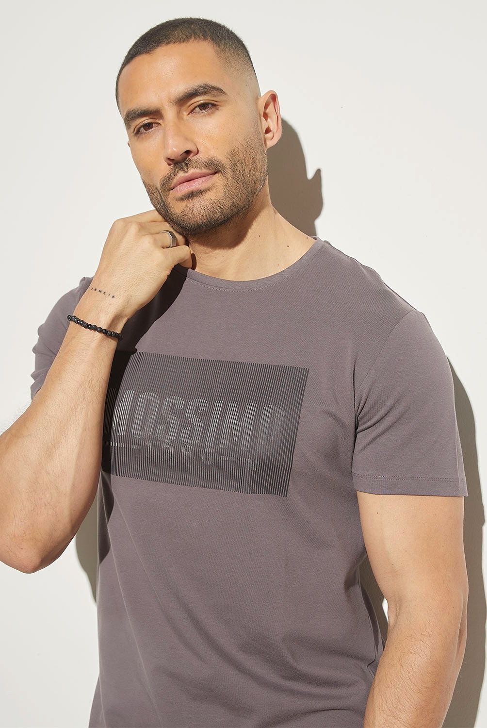 MOSSIMO - Polera Manga Corta Casual Hombre Mossimo