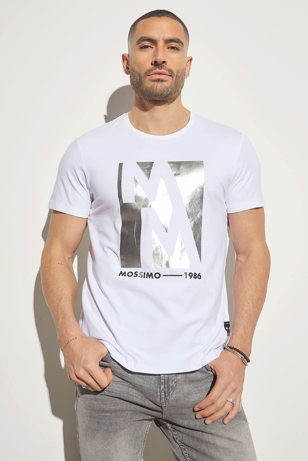 MOSSIMO - Polera Manga Corta Casual Hombre Mossimo