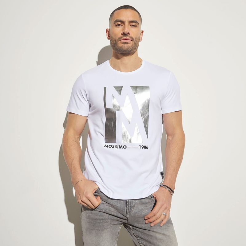 MOSSIMO - Polera Manga Corta Casual Hombre Mossimo