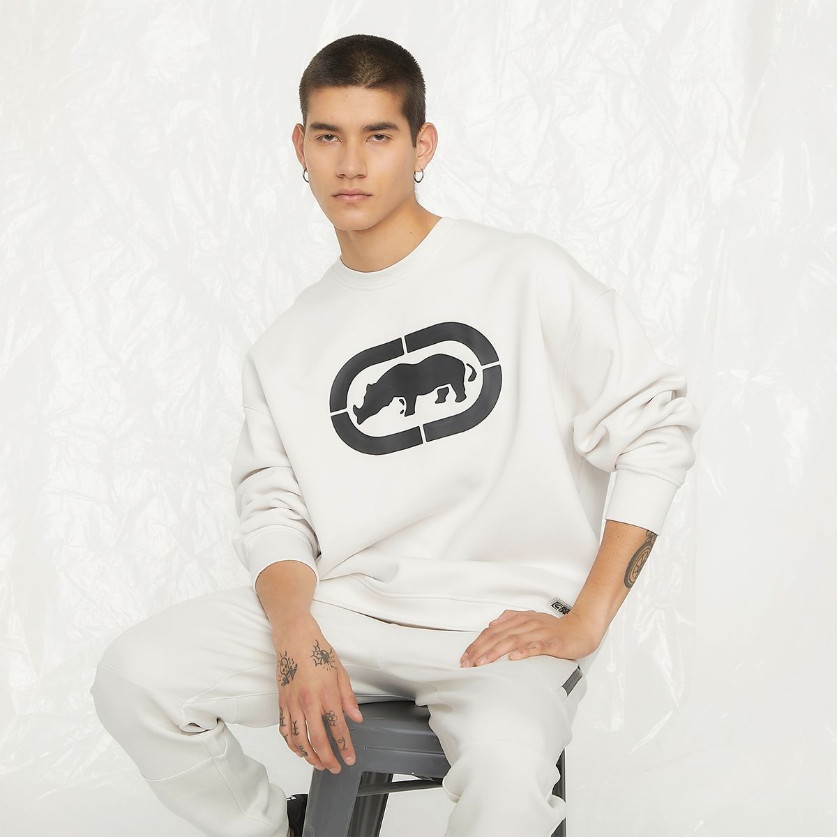 ECKO - Polerón Cuello Redondo Hombre Ecko