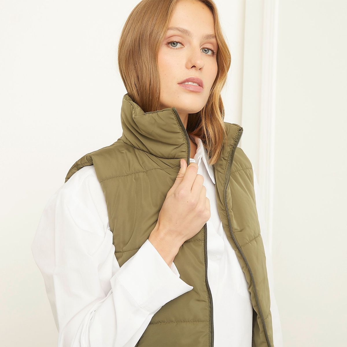 BASEMENT - Parka Puffa Mujer Basement