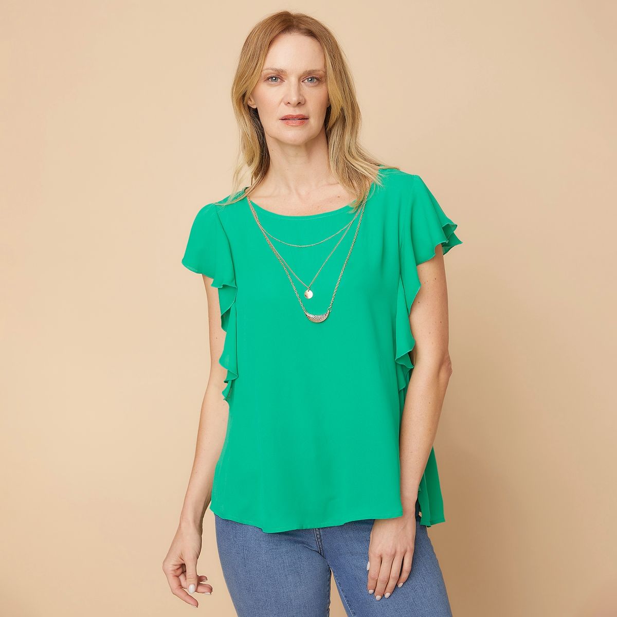 S COCCI - Blusa Manga Corta Mujer S Cocci