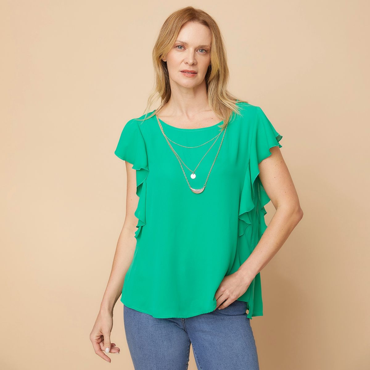 S COCCI - Blusa Manga Corta Mujer S Cocci