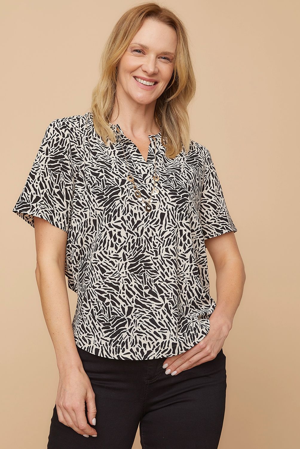 S COCCI - Blusa Manga Corta Mujer Cocci