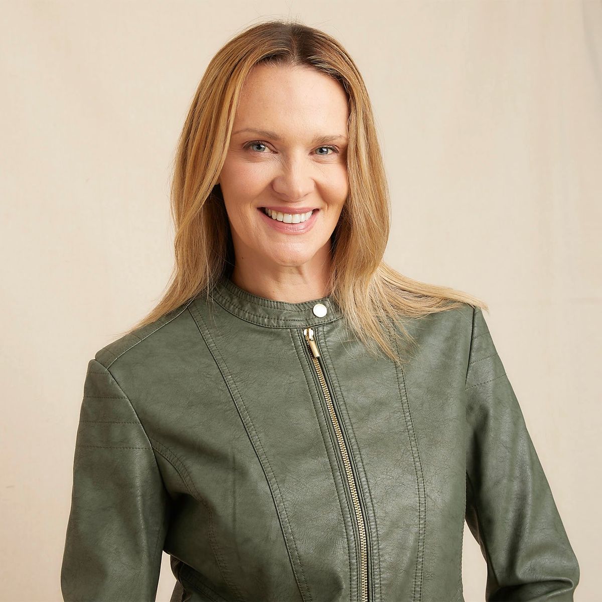 S COCCI - Chaqueta PU Mujer S.Cocci