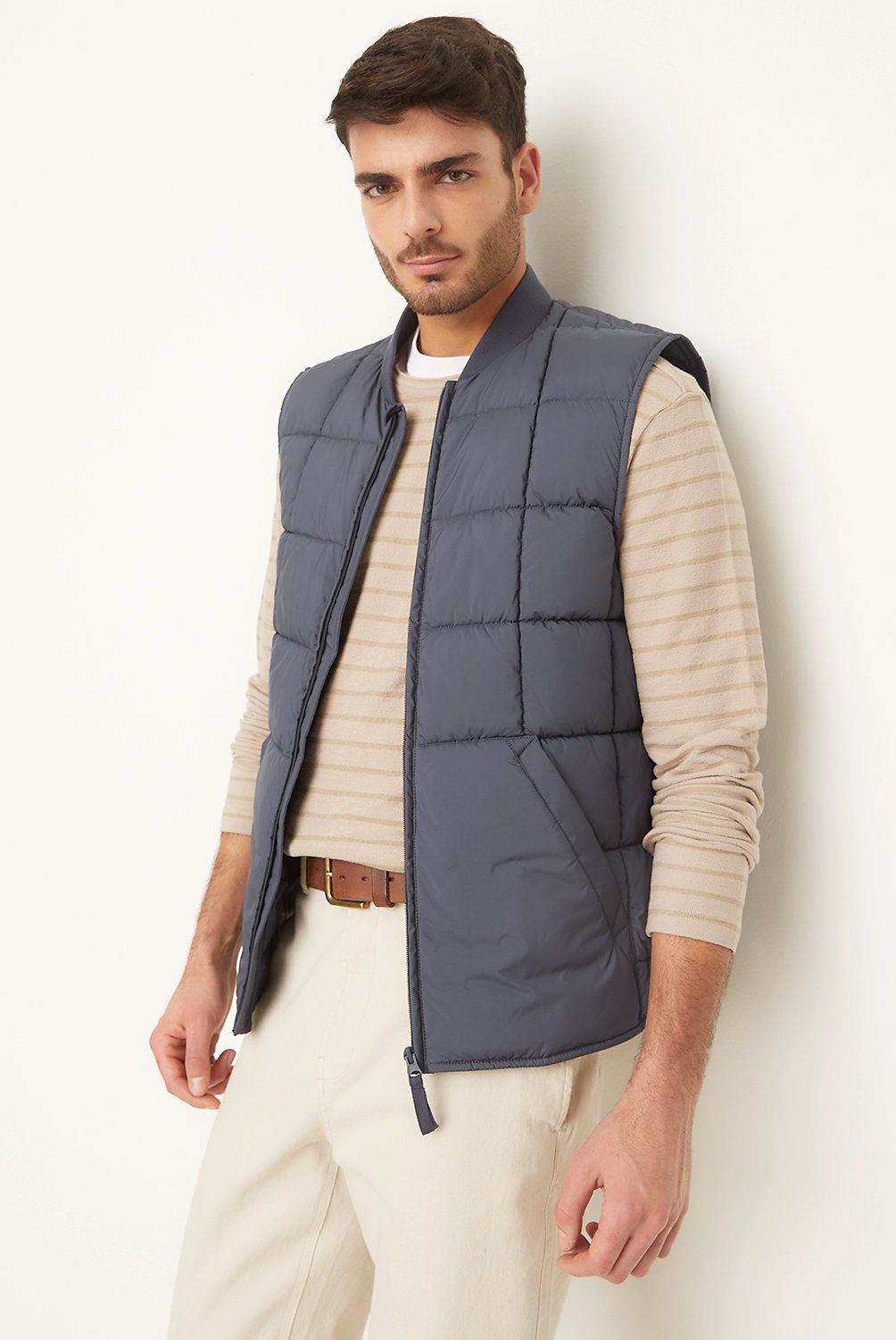 BASEMENT - Parka Sin Mangas Regular Fit Hombre Basement