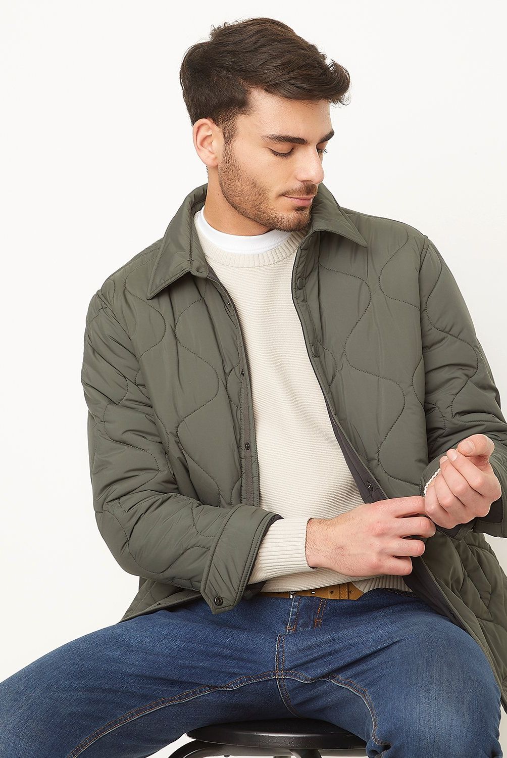 BASEMENT - Chaqueta Acolchada Regular Fit Hombre Basement