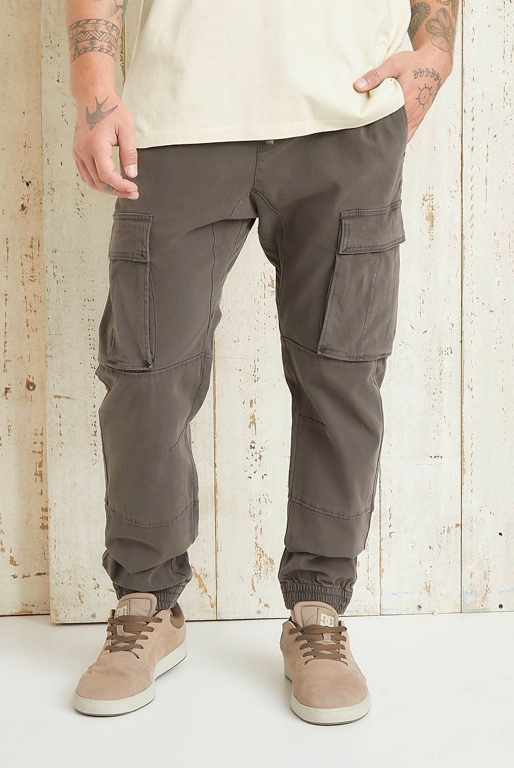 DOO AUSTRALIA - Pantalón Jogger Cargo Doo Australia Algodón Hombre