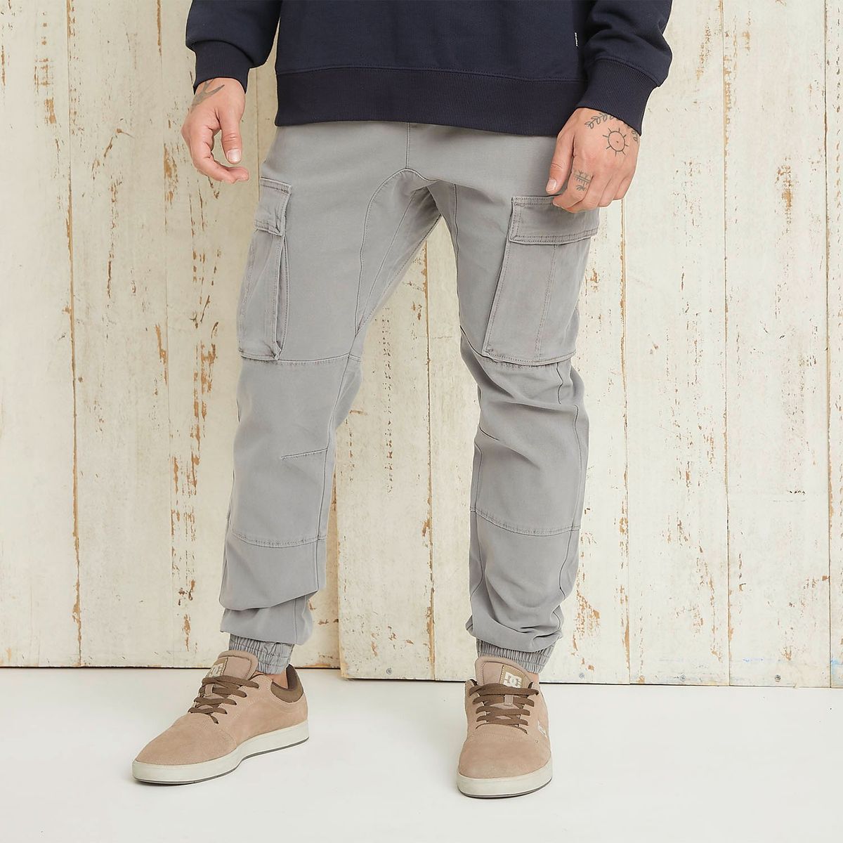 DOO AUSTRALIA - Pantalón Jogger Cargo Doo Australia Algodón Hombre