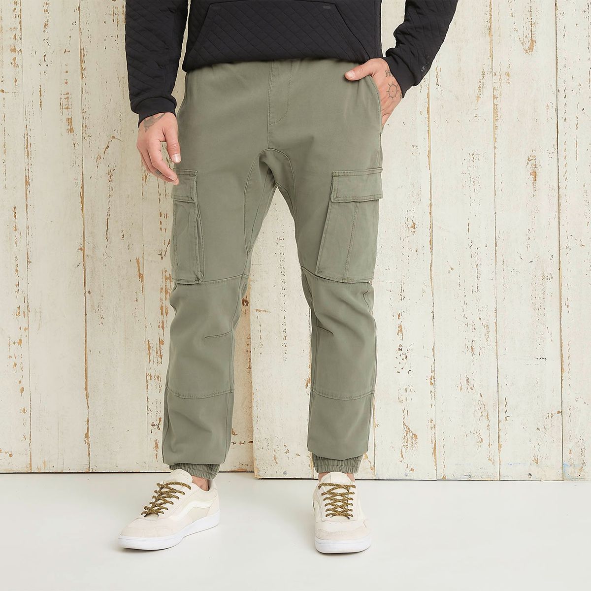 DOO AUSTRALIA - Pantalón Jogger Cargo Doo Australia Algodón Hombre
