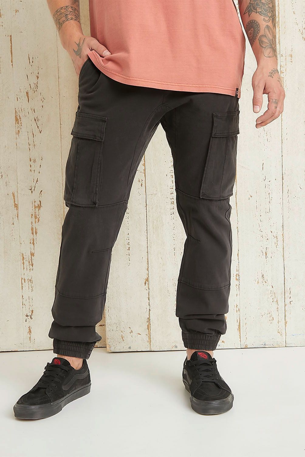 DOO AUSTRALIA - Pantalón Jogger Cargo Doo Australia Algodón Hombre