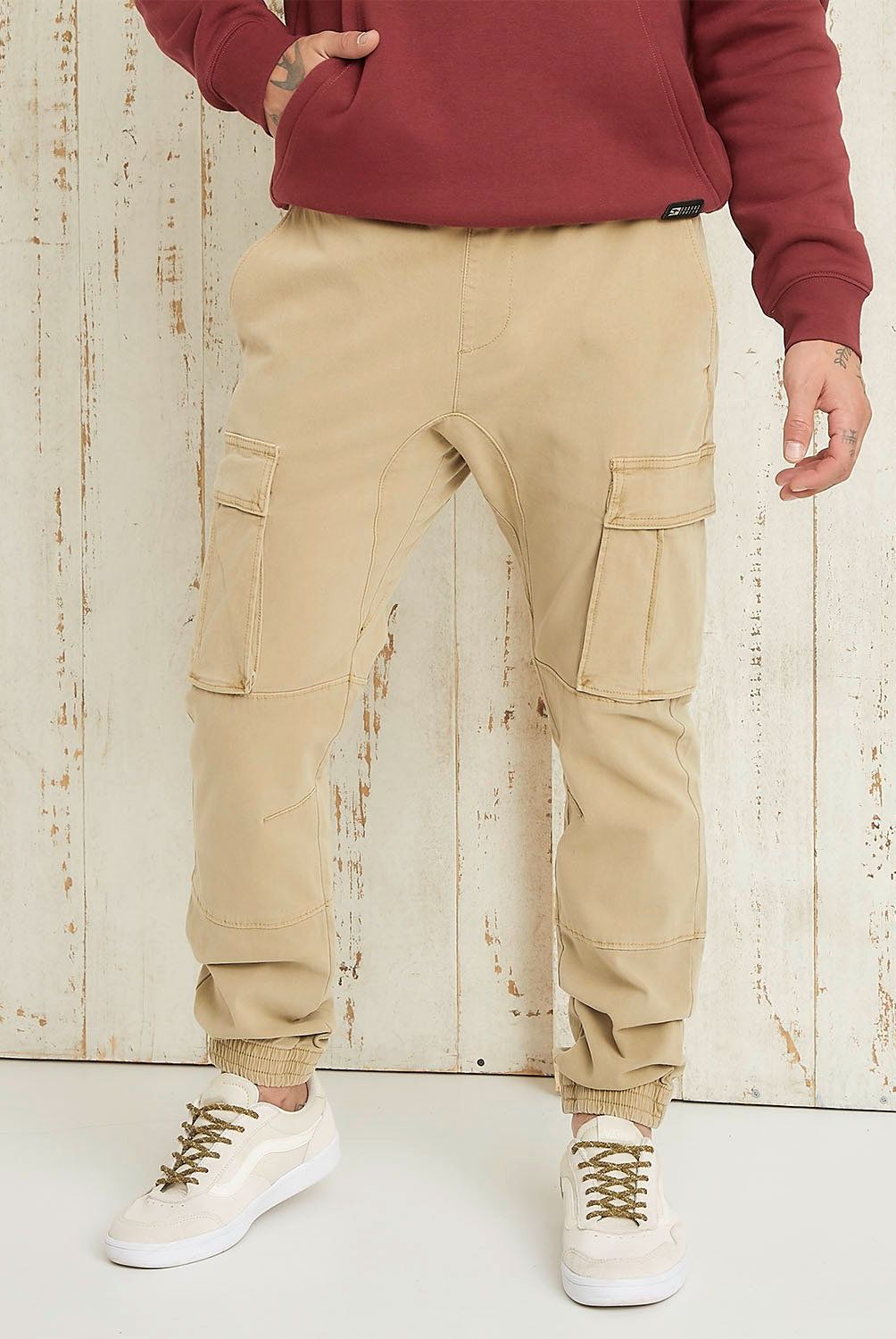 DOO AUSTRALIA - Pantalón Jogger Cargo Doo Australia Algodón Hombre