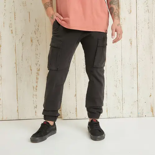 DOO AUSTRALIA - Pantalón Jogger Cargo Algodón Hombre