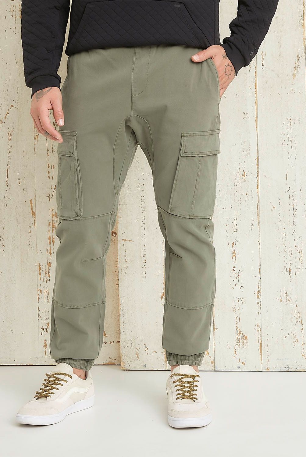 DOO AUSTRALIA - Pantalón Jogger Cargo Doo Australia Algodón Hombre