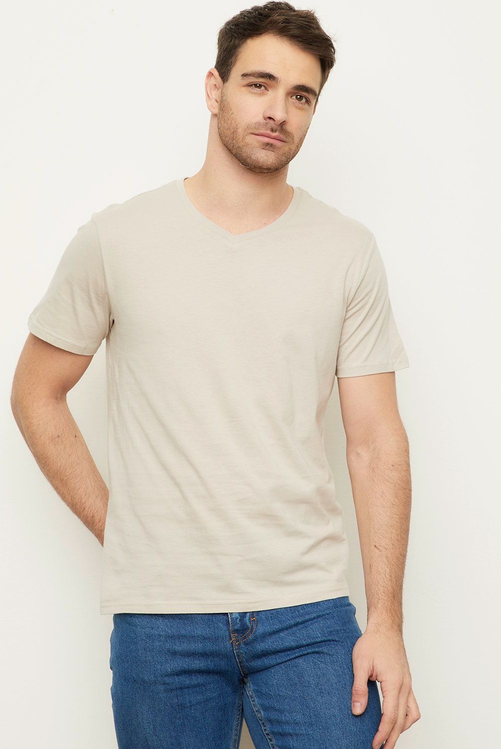 NEWPORT - Polera Manga Corta Casual Hombre Newport