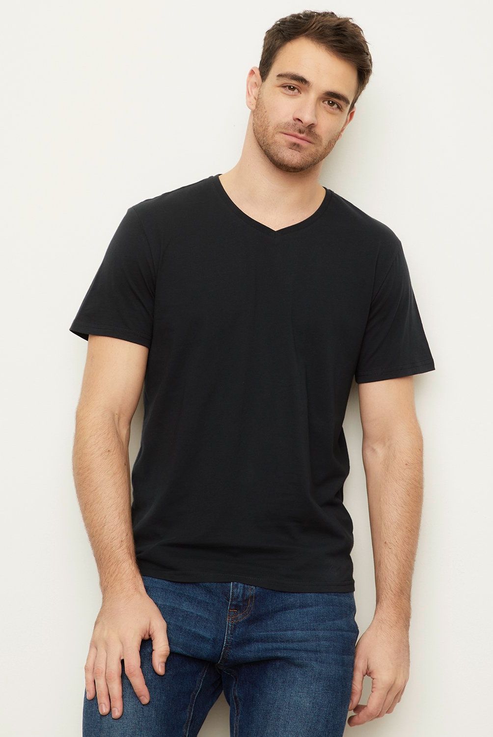 NEWPORT - Polera Manga Corta Casual Hombre Newport