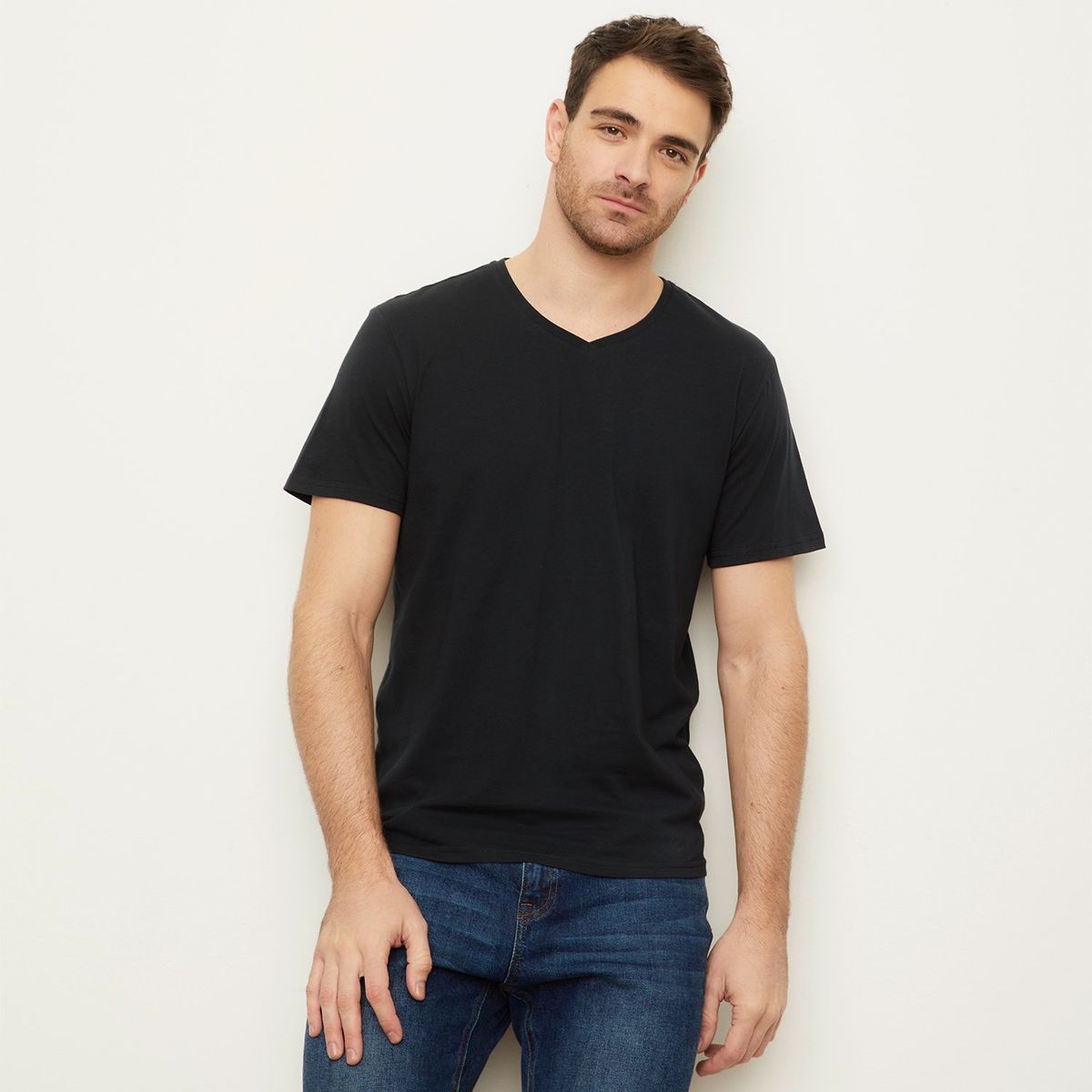 NEWPORT - Polera Manga Corta Casual Hombre Newport
