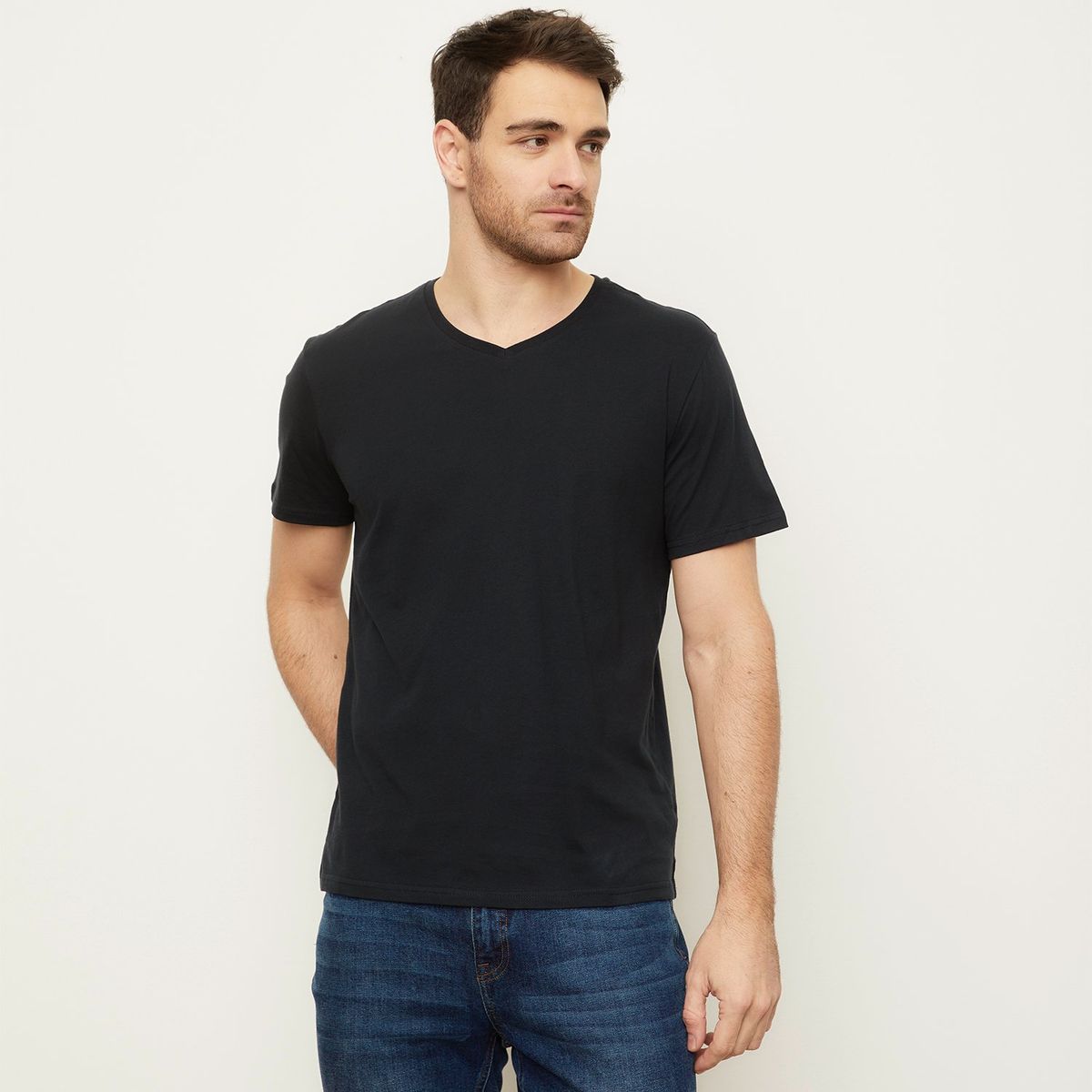 NEWPORT - Polera Manga Corta Casual Hombre Newport
