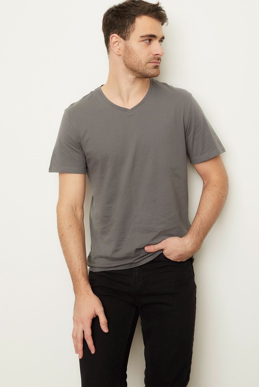 NEWPORT - Polera Manga Corta Casual Hombre Newport