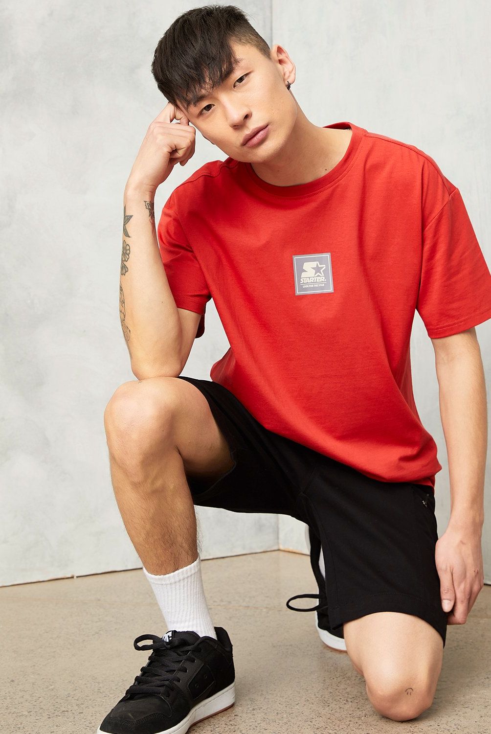 STARTER - Polera Manga Corta Casual Regular Fit Hombre Starter