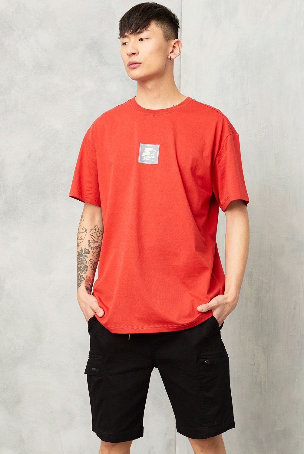 STARTER - Polera Manga Corta Casual Regular Fit Hombre Starter